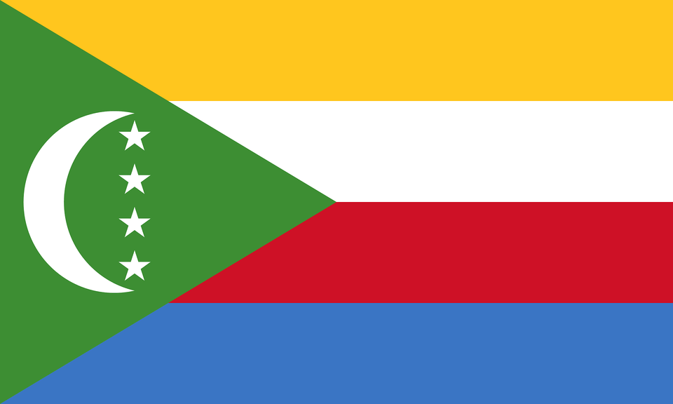 Flag Of The Comoros Clipart Png Image