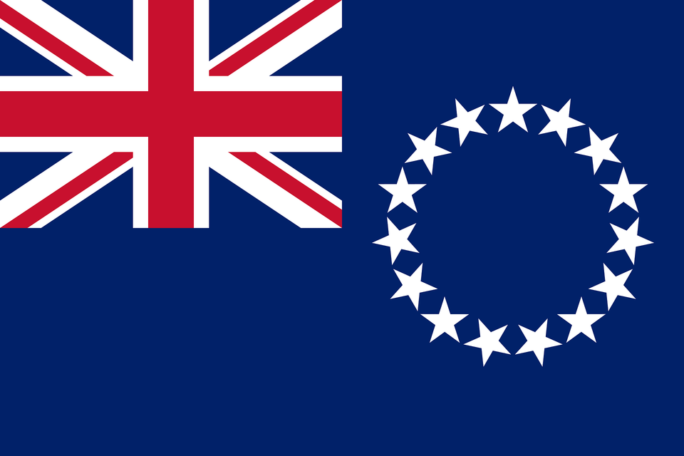 Flag Of The Cook Islands 3 2 Clipart Free Transparent Png