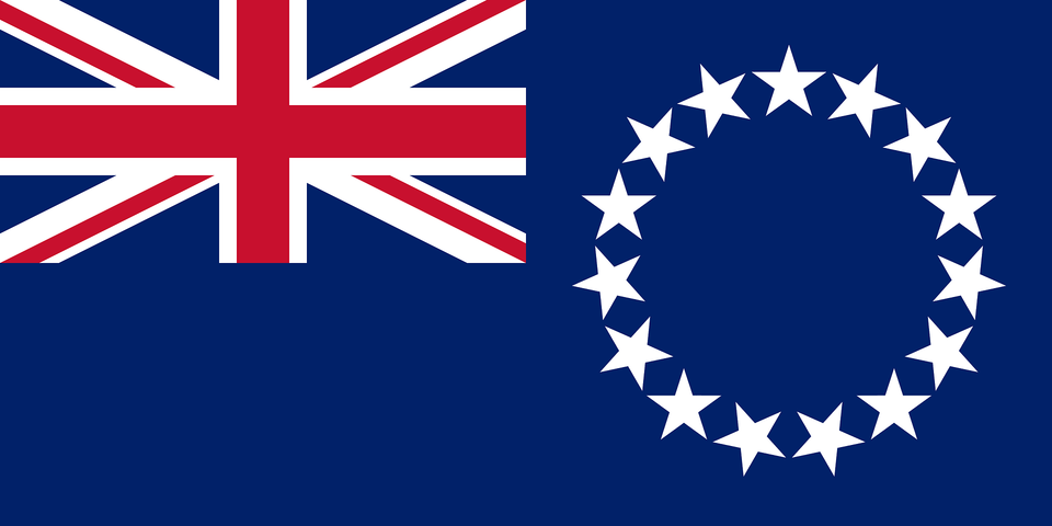 Flag Of The Cook Islands Clipart Free Png Download