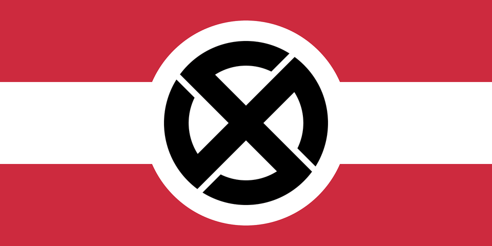 Flag Of The Deutsche Jugend Of Volksbund Hungary Clipart, Symbol, Logo Png Image