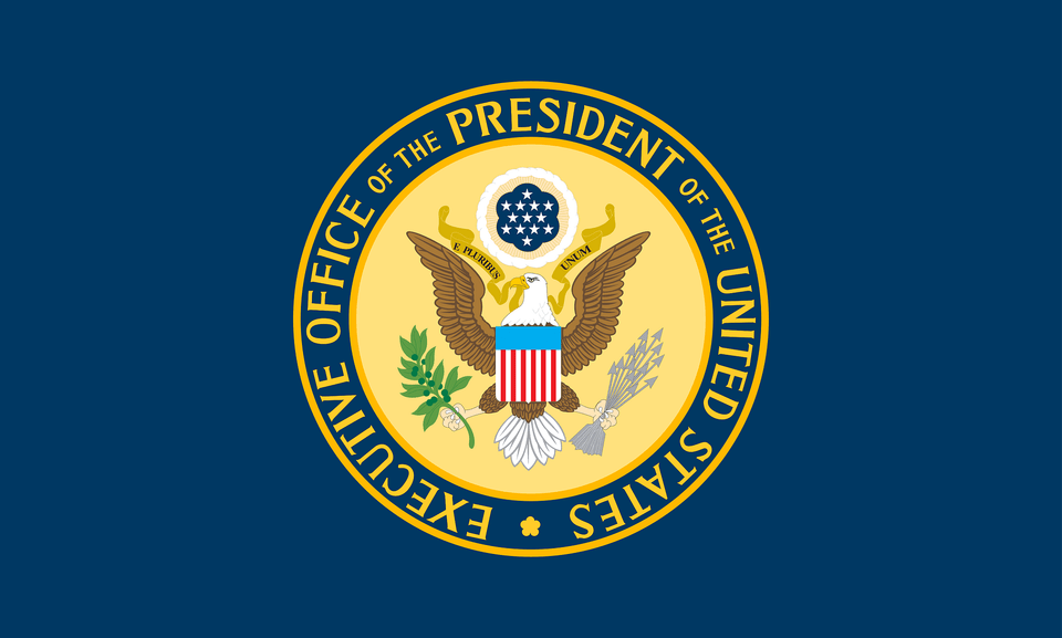 Flag Of The Executive Office Of The President Of The United States Clipart, Badge, Emblem, Logo, Symbol Free Transparent Png