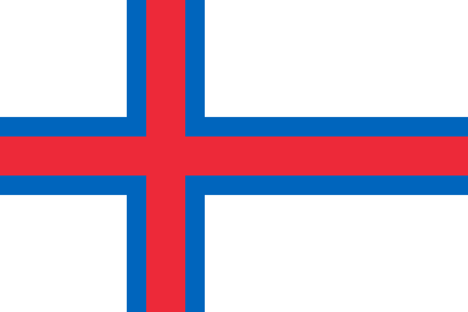Flag Of The Faroe Islands 3 2 Clipart, Cross, Symbol Free Png