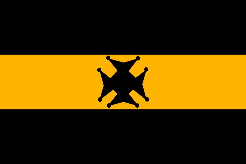 Flag Of The Garwhal Rifles Clipart, Star Symbol, Symbol, Logo Free Transparent Png