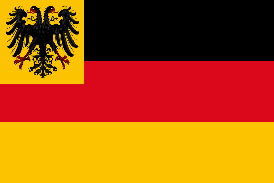 Flag Of The German Confederation War Clipart, Animal, Bird Png Image