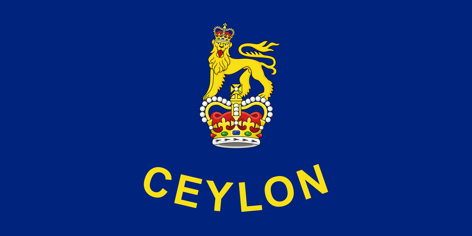 Flag Of The Governor General Of Ceylon Clipart, Logo, Emblem, Symbol, Person Png