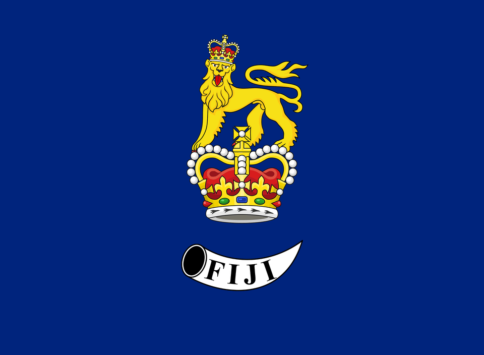 Flag Of The Governor General Of Fiji Clipart, Emblem, Symbol, Logo, Accessories Free Transparent Png