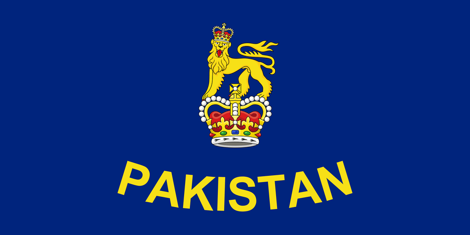 Flag Of The Governor General Of Pakistan Clipart, Logo, Emblem, Symbol, Person Png