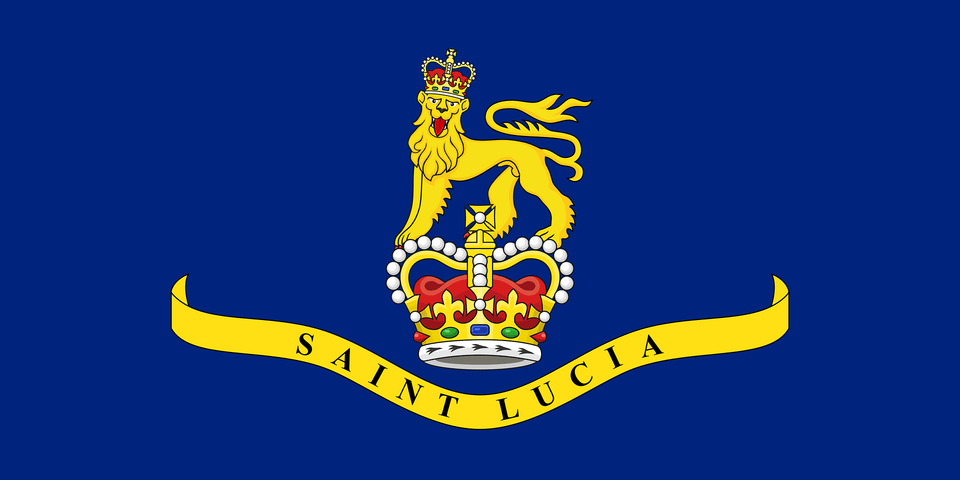 Flag Of The Governor General Of Saint Lucia Clipart, Accessories, Jewelry, Emblem, Symbol Free Png