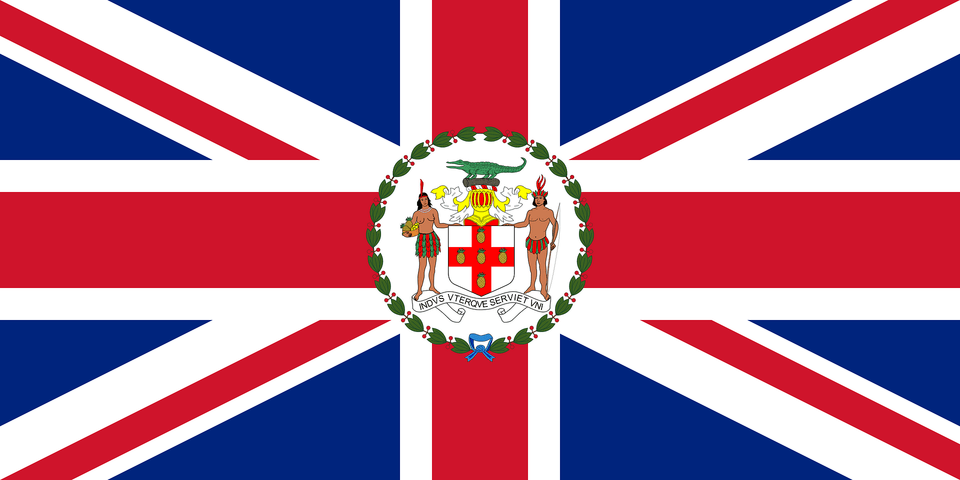 Flag Of The Governor Of Jamaica Clipart, Person, Logo Free Png