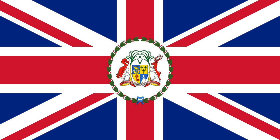 Flag Of The Governor Of Mauritius Clipart, Emblem, Symbol, Logo Png