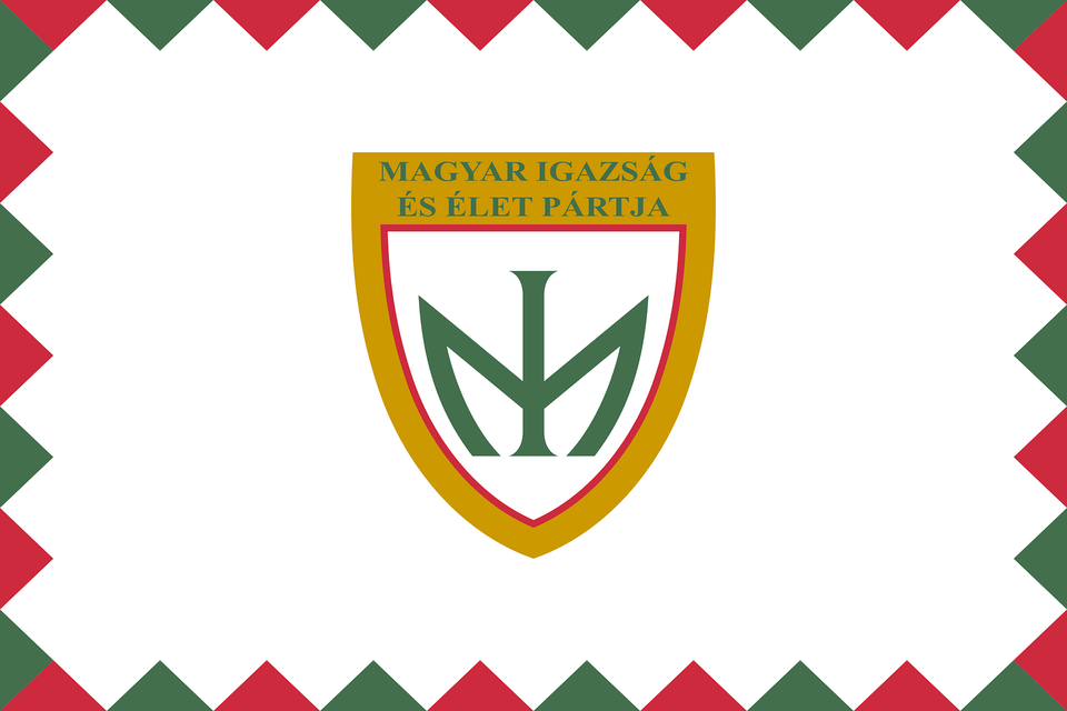 Flag Of The Hungarian Justice And Life Party Clipart, Logo Free Png