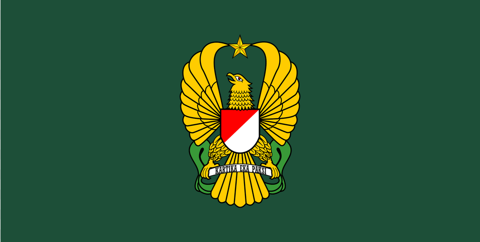 Flag Of The Indonesian Army Clipart, Logo, Emblem, Symbol Free Transparent Png