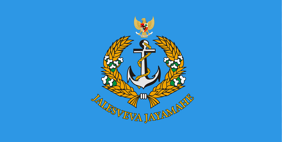 Flag Of The Indonesian Navy Clipart, Electronics, Hardware, Emblem, Symbol Png Image