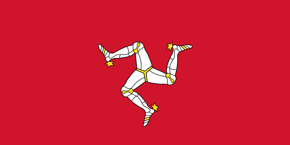 Flag Of The Isle Of Man Clipart, Baby, Person, Animal, Bird Png