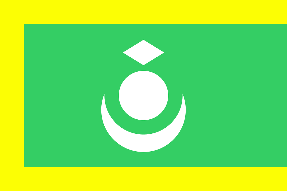 Flag Of The Ladakh Nationalist Movement Clipart, Logo, Green Free Png Download