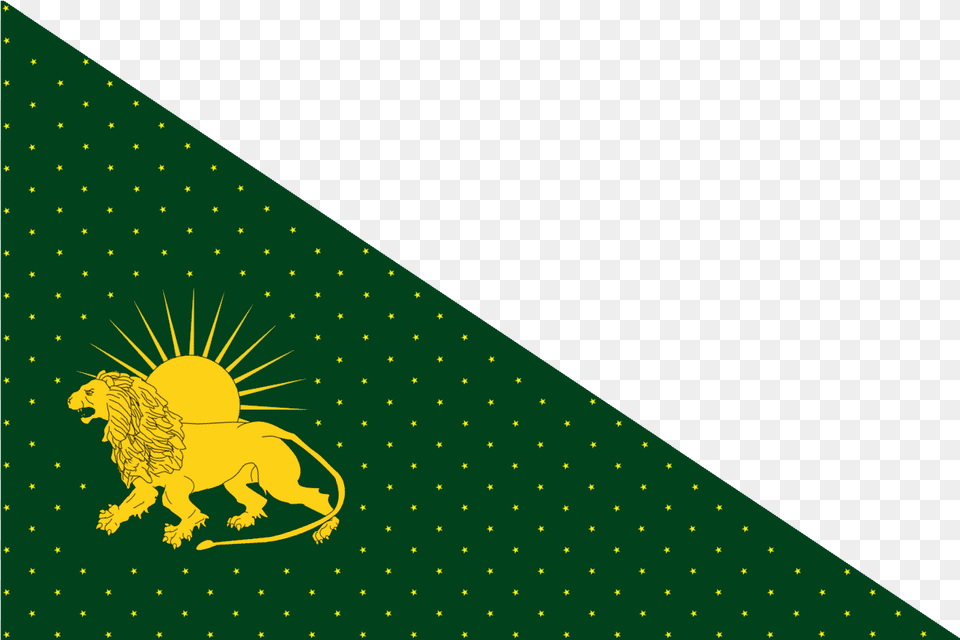 Flag Of The Mughal Empire Flag Of Mughal Empire, Animal, Green, Lion, Mammal Png