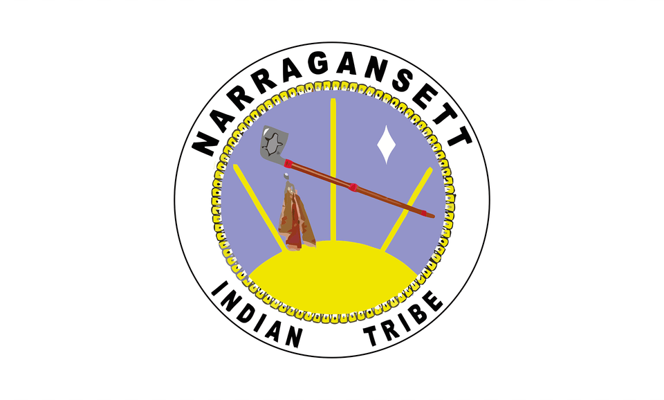 Flag Of The Narragansett Indian Tribe Of Rhode Island Clipart, Arrow, Weapon Free Transparent Png