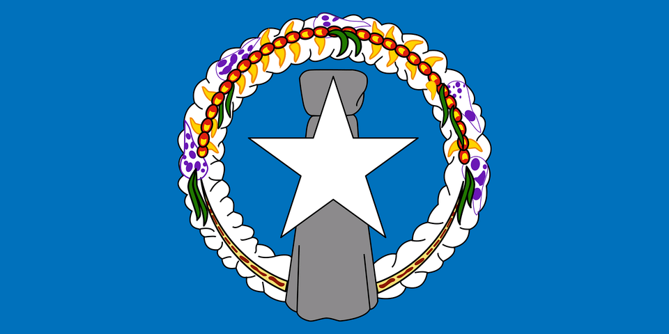Flag Of The Northern Mariana Islands Clipart, Symbol, Dynamite, Weapon, Star Symbol Png Image