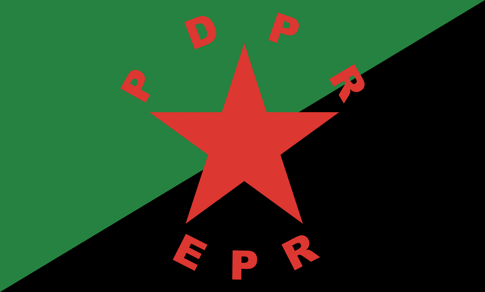Flag Of The Popular Revolutionary Democratic Party Clipart, Star Symbol, Symbol Png Image