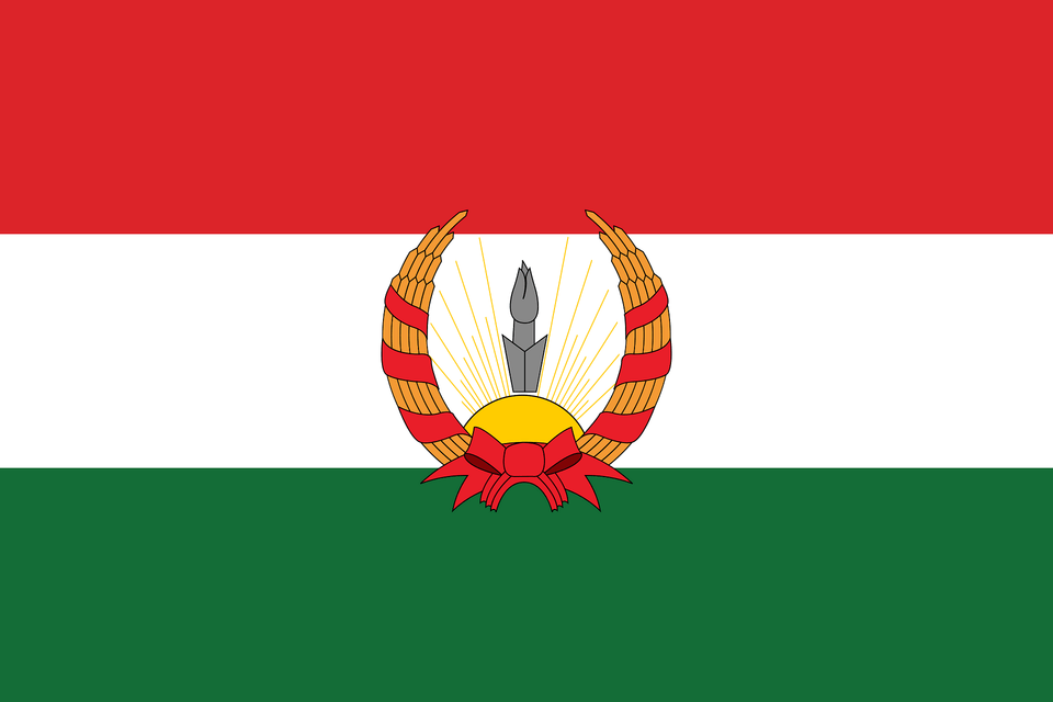 Flag Of The Republic Of Mahabad Clipart, Person Free Png