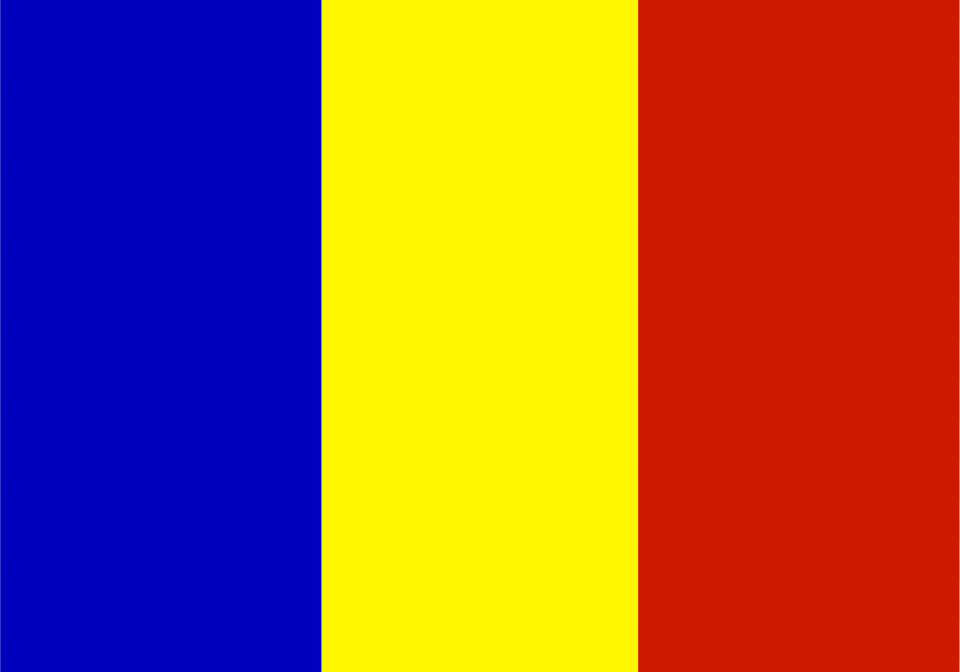 Flag Of The Republic Of Romania Clipart Png Image
