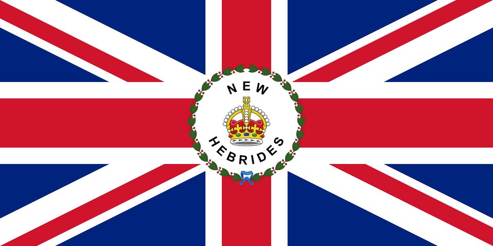 Flag Of The Resident Commissioner Of The British New Hebrides Clipart, Logo Png Image