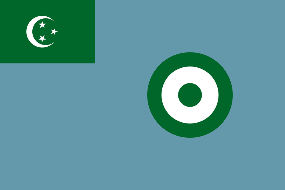 Flag Of The Royal Egyptian Air Force 1922 1952 Clipart, Green Png Image