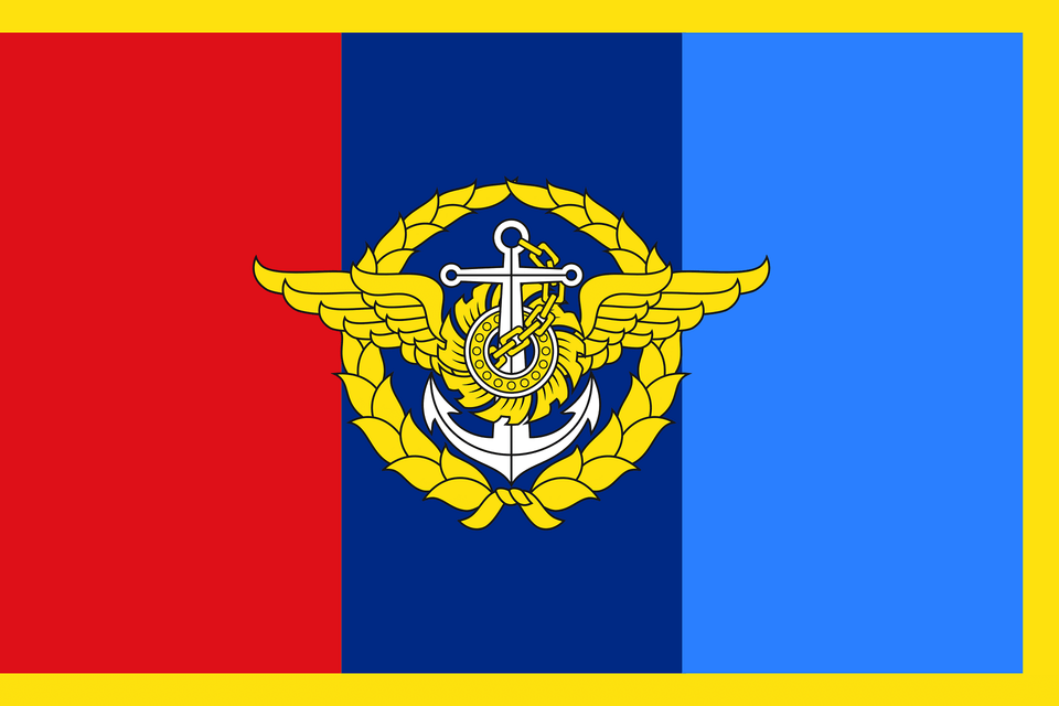 Flag Of The Royal Thai Armed Forces Hq Clipart, Emblem, Logo, Symbol Png Image