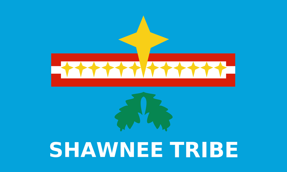 Flag Of The Shawnee Tribe Of Oklahoma Clipart, Symbol, Logo Png