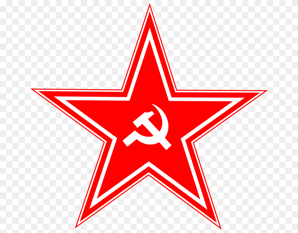 Flag Of The Soviet Union Hammer And Sickle Red Star Communism, Star Symbol, Symbol Free Transparent Png