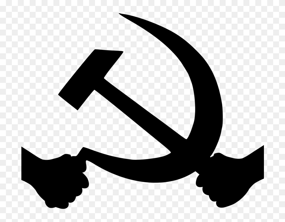 Flag Of The Soviet Union Russian Revolution Hammer And Sickle, Gray Png