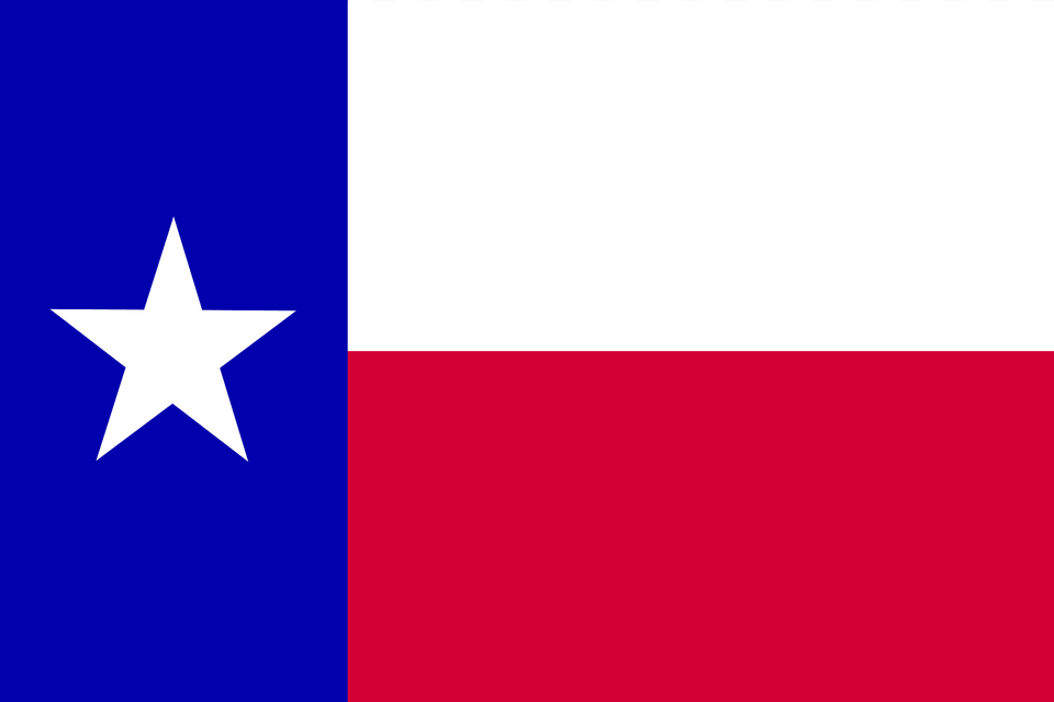Flag Of The State Of Texas Clipart, Star Symbol, Symbol Free Png
