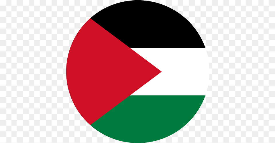 Flag Of The State Palestine Icon Palestine Flag Circle Png