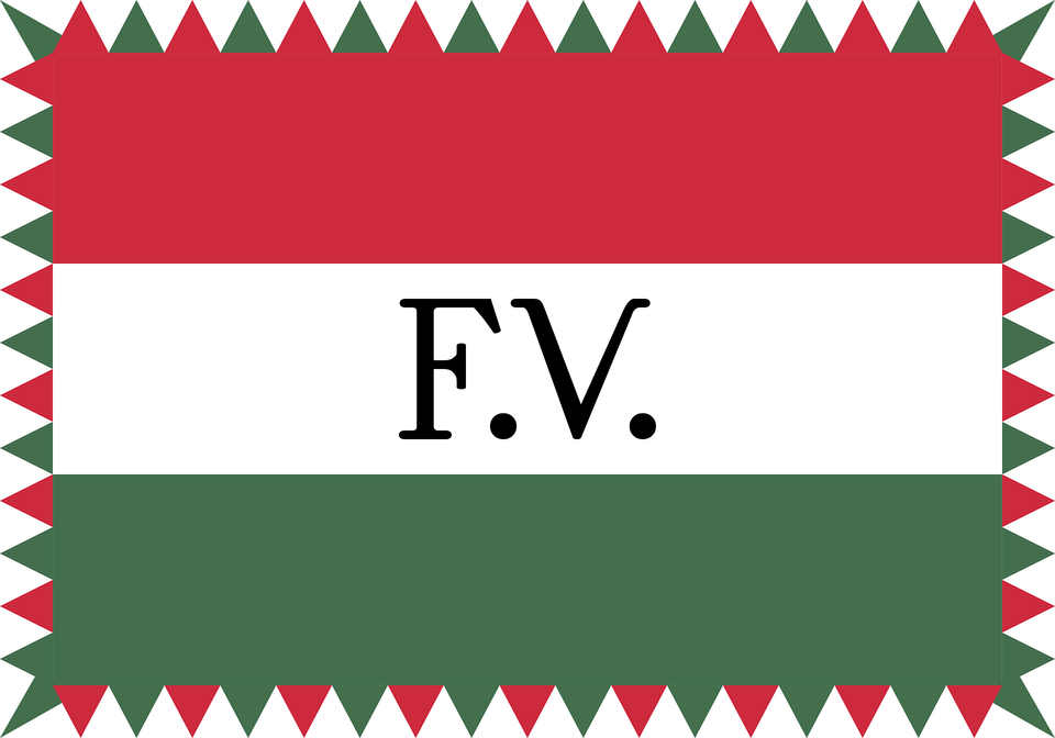 Flag Of The Supreme Command Of The Hungarian National Army 1919 1920 Clipart, Sticker, Text Png Image