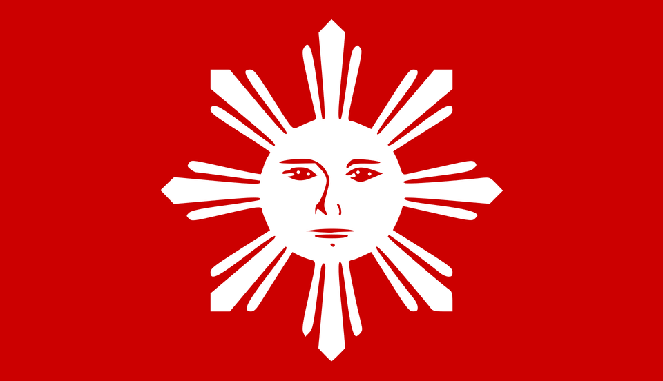 Flag Of The Tagalog People Clipart, Logo, Art, Person Free Transparent Png