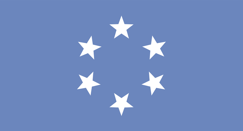 Flag Of The Trust Territory Of The Pacific Islands Clipart, Star Symbol, Symbol, Nature, Night Png