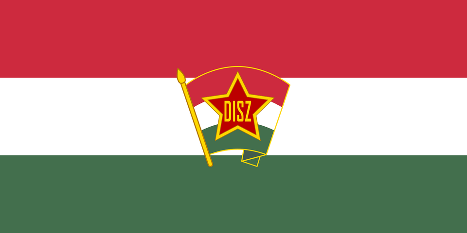 Flag Of The Union Of Working Youth Hungary Variant Clipart, Logo, Emblem, Symbol Free Transparent Png