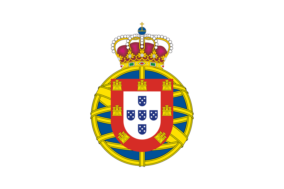 Flag Of The United Kingdom Of Portugal Brazil And The Algarves Clipart, Badge, Logo, Symbol Png