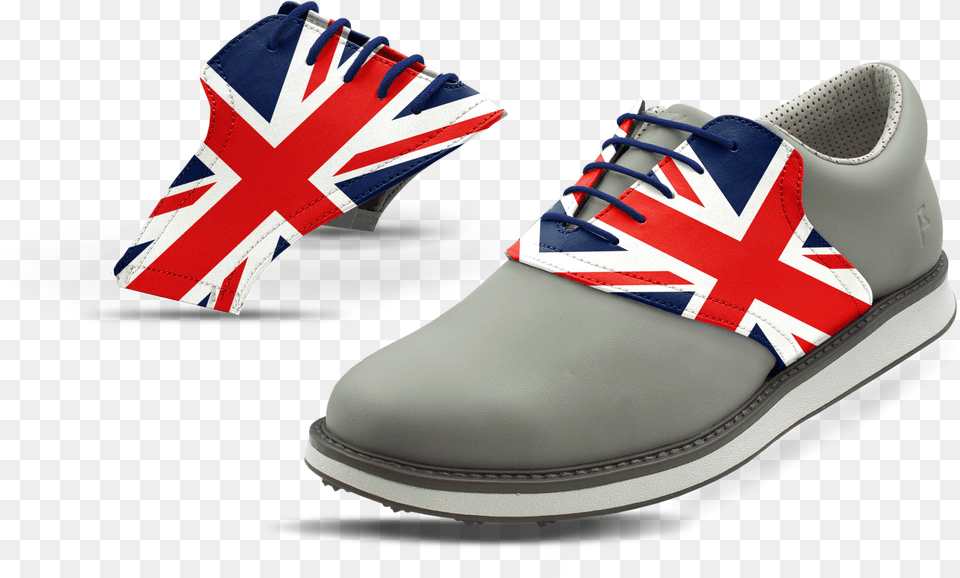 Flag Of The United Kingdom Union Jack Saddles, Clothing, Footwear, Shoe, Sneaker Free Transparent Png