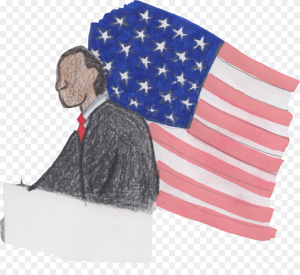 Flag Of The United States, American Flag, Adult, Male, Man Png Image