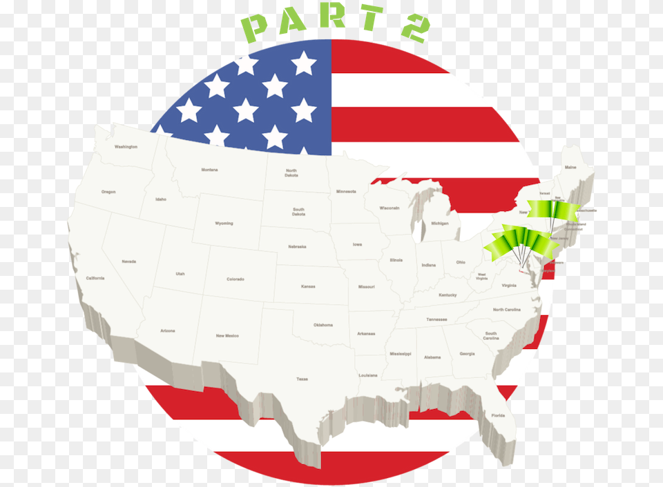 Flag Of The United States, Chart, Plot, Map, Baby Free Png