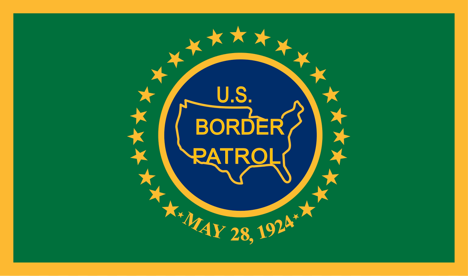 Flag Of The United States Border Patrol Clipart, Logo, Badge, Symbol Free Transparent Png