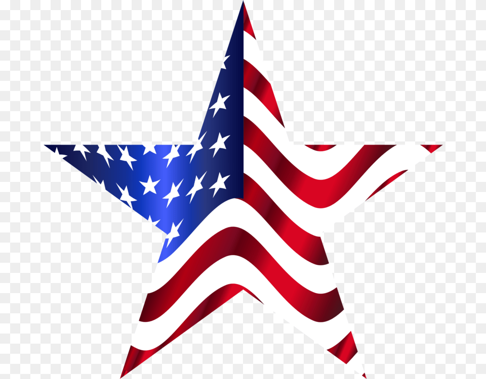 Flag Of The United States Five Pointed Star Independence Day, American Flag, Star Symbol, Symbol Free Transparent Png
