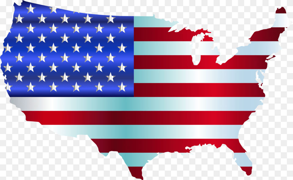 Flag Of The United States Presque Isle High School Student American Flag, Adult, Male, Man Free Png Download
