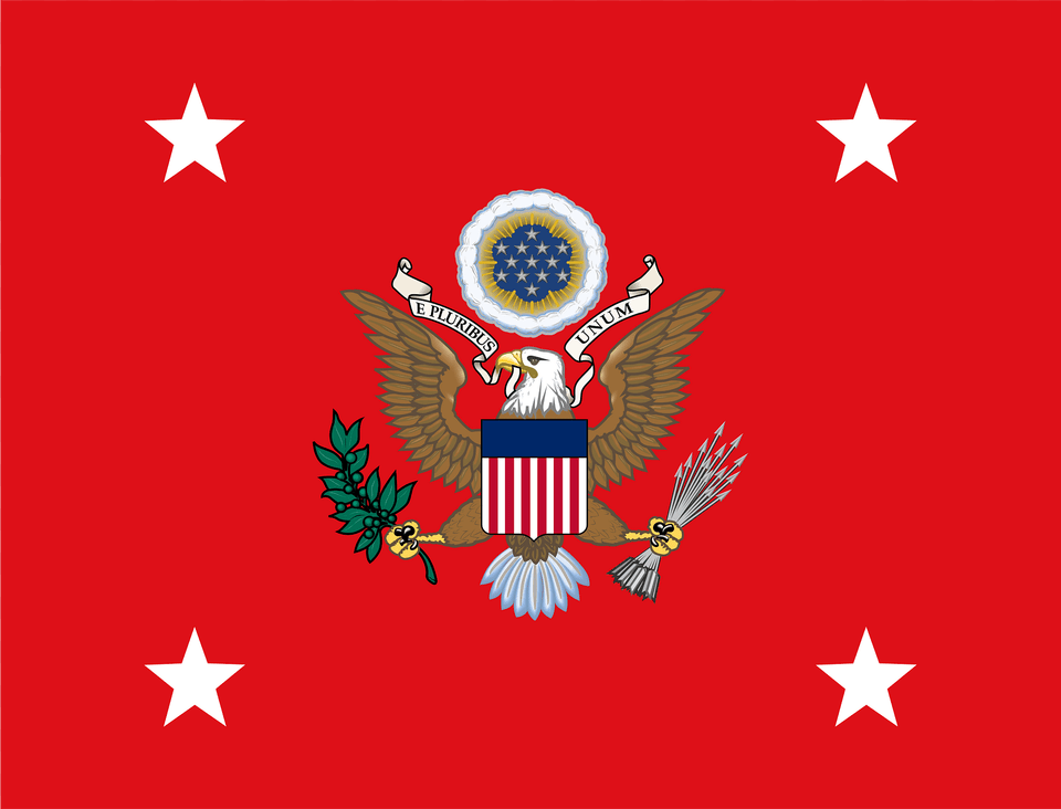 Flag Of The United States Secretary Of The Army Clipart, Emblem, Symbol, Animal, Bird Free Transparent Png