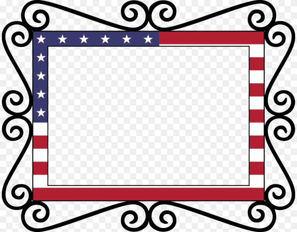 Flag Of The United States Union Jack Border, Gate Free Png