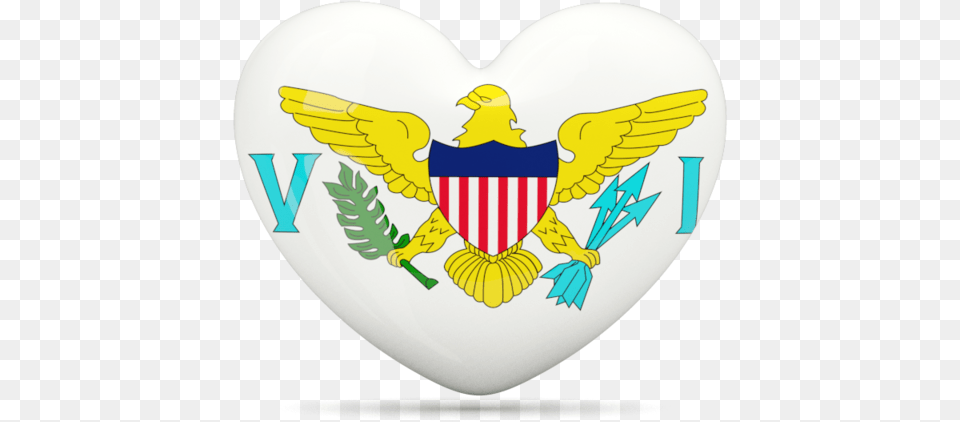 Flag Of The United States Virgin Islands, Badge, Logo, Symbol, Emblem Png