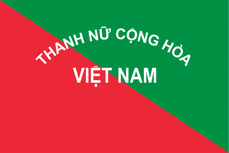 Flag Of The Vietnamese Republican Youth Movement Clipart Free Transparent Png