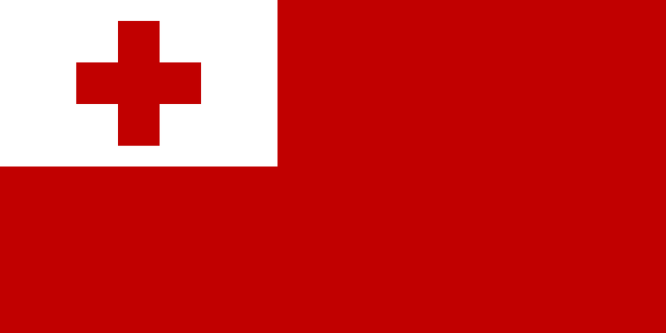 Flag Of Tonga Clipart Free Png