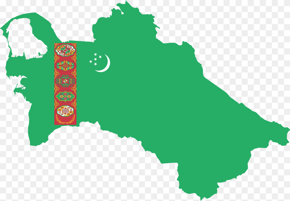 Flag Of Turkmenistan Turkmen Soviet Socialist Republic National, Chart, Plot, Baby, Person Png
